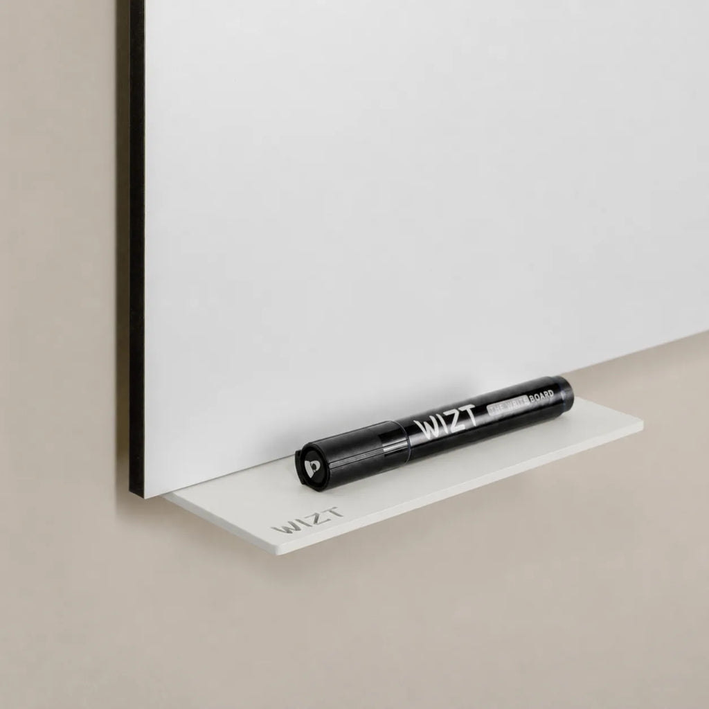 Magnetic whiteboard accessoireplateau / Montage achter bord